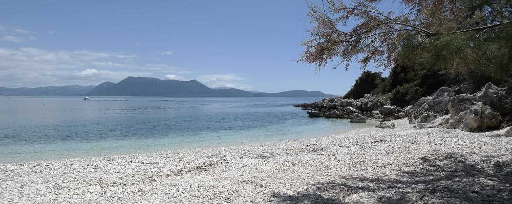 Limonari beach, Meganissi