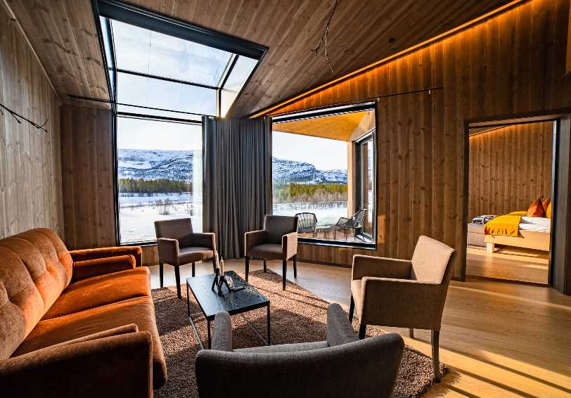 Mary Suite, Sorrisniva Arctic Wilderness Lodge, Alta, Norway 