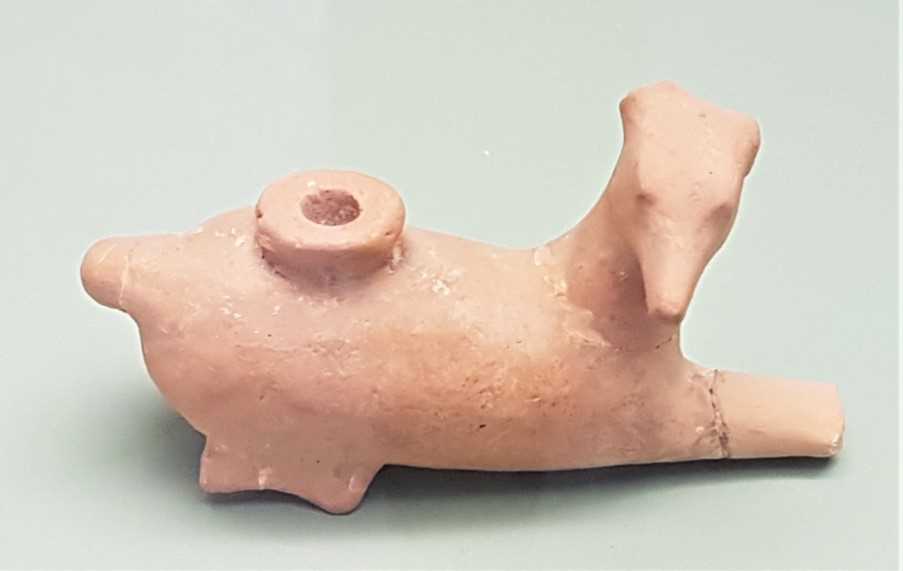 Animal vessel 550 BC found at Kamiros. Rhodes Archaeological Museum. Credit: Juliet Rix