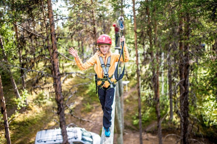 Treetop Adventure, Jukkasjarvi
