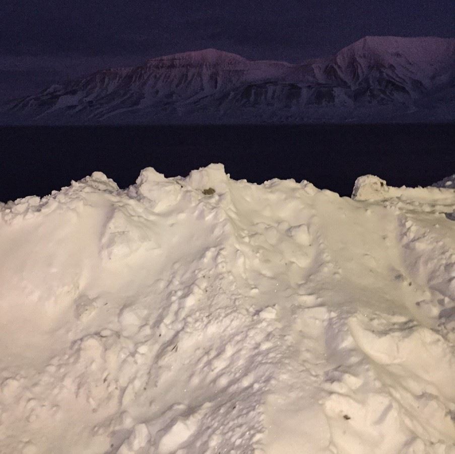 View from the coastal road, Spitsbergen