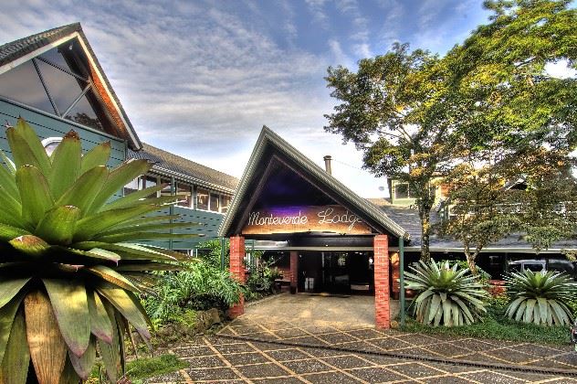 Main building, Monteverde Lodge and Gardens, Monteverde, Costa Rica