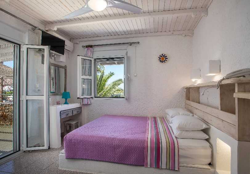 Standard room, Irini Hotel, Tilos, Dodecanese, Greece