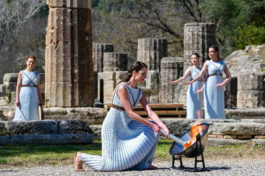 Ancient Olympia site, birthplace of the Olympic Games