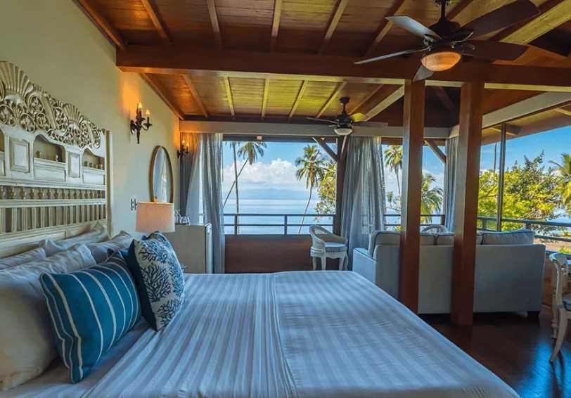 Deluxe Ocean View Room, Playa Cativo Lodge, Piedras Blancas National Park