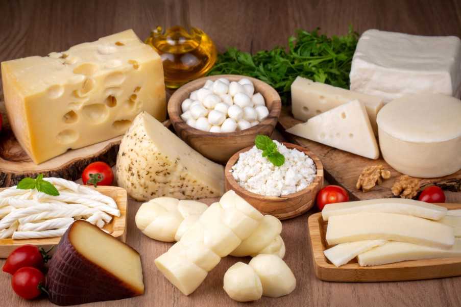 Regional cheeses