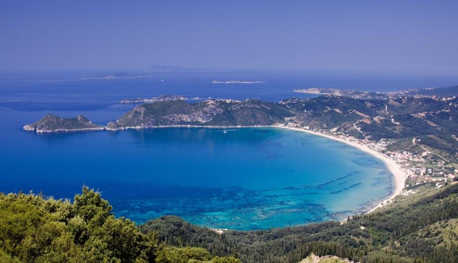 Agios Stephanos bay, Corfu