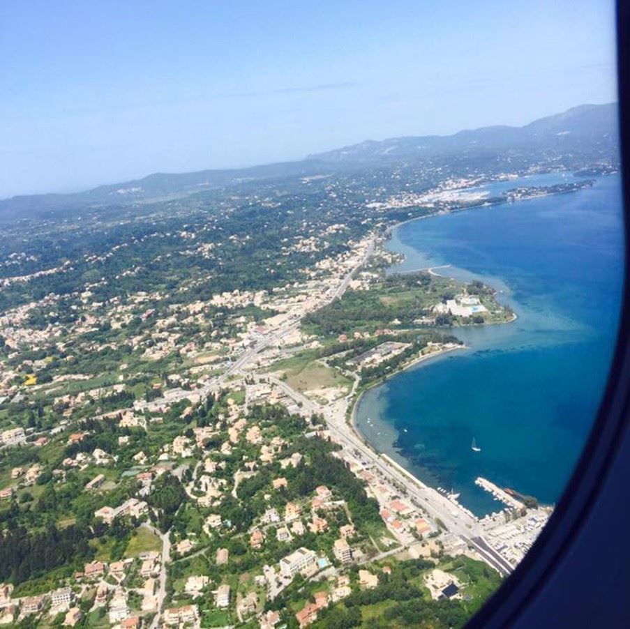 Corfu from the air