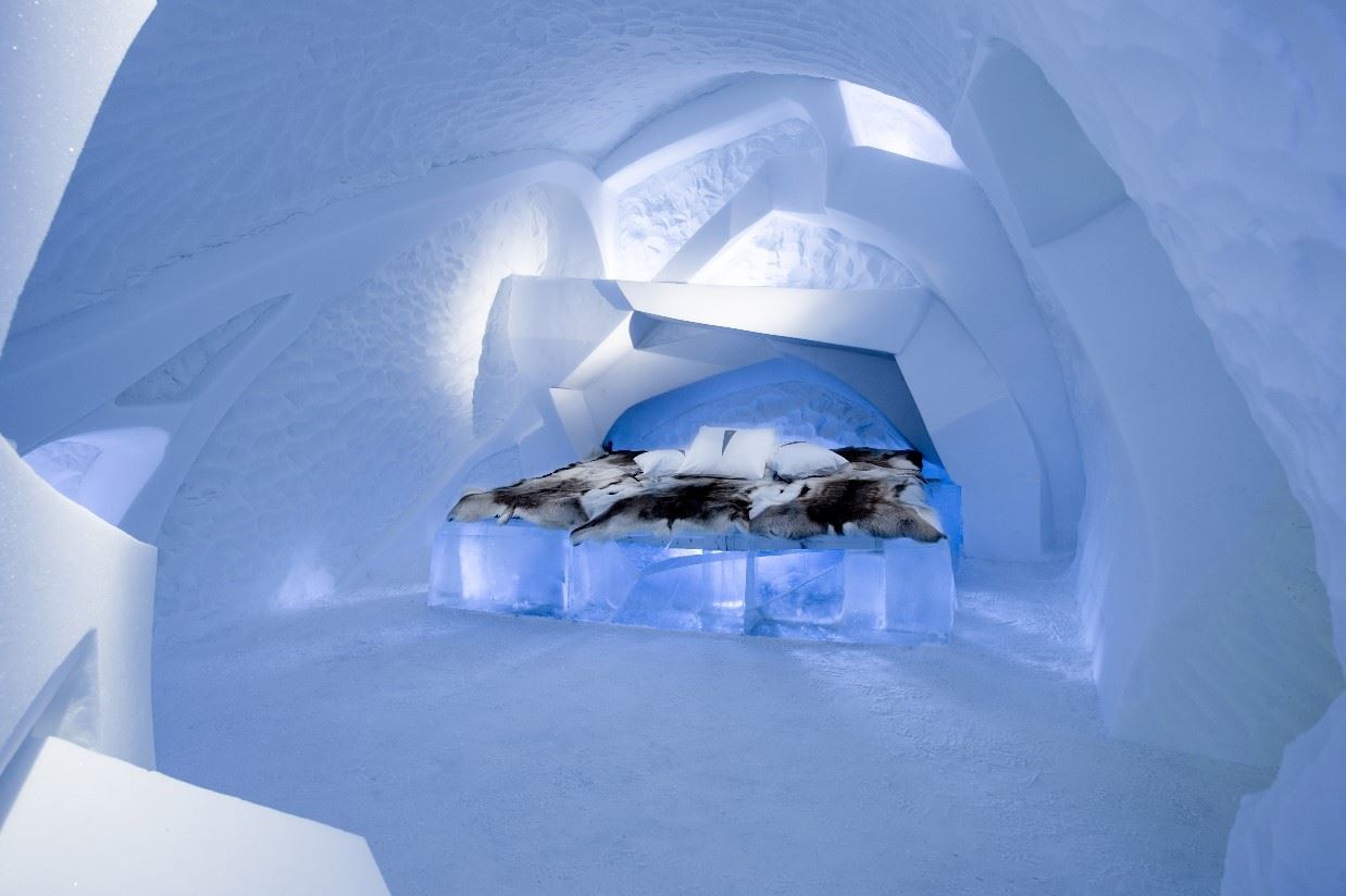 ICEHOTEL, Jukkasjarvi, Swedish Lapland