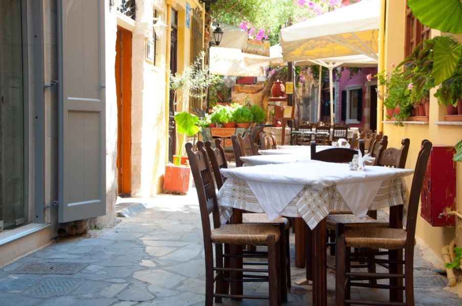 Taverna, Crete