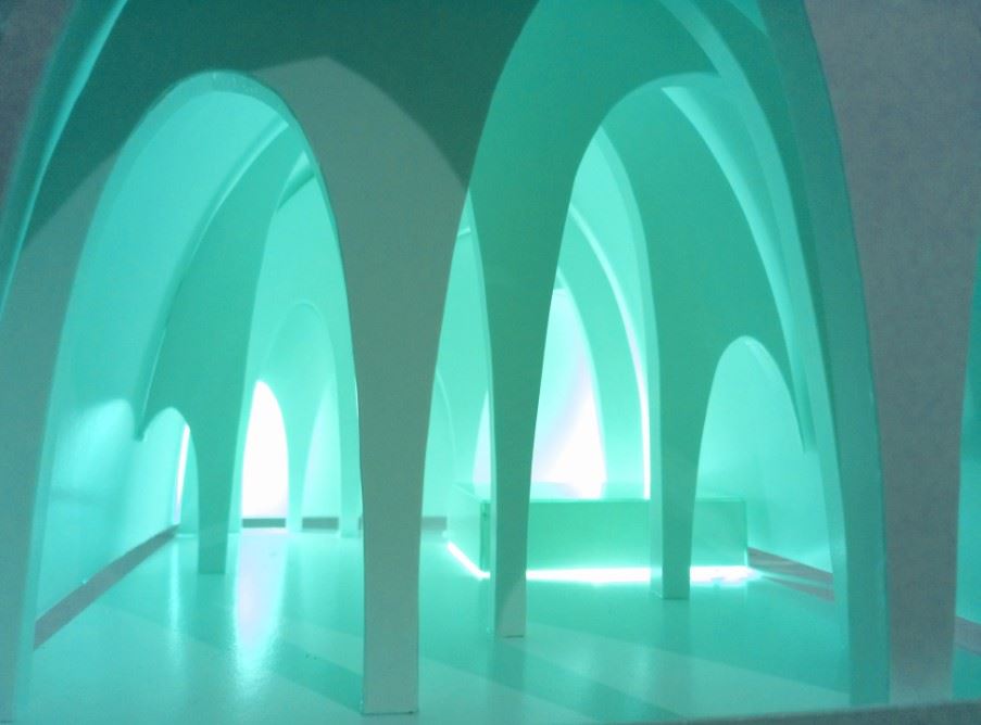 Flying buttress, ICEHOTEL by AnnaKarin Kraus and Hans Aescht