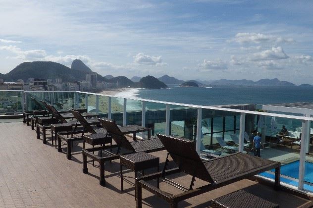 Terrace, Pestana Rio Atlantica, Rio De Janeiro, Brazil