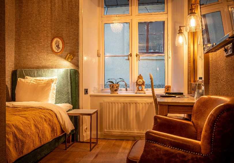Single Room, Victory Hotel, Stockholm, Sweden
