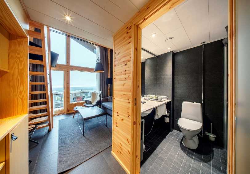 Scenic Suite with sauna, Star Arctic Hotel, Saariselka, Lapland, Finland