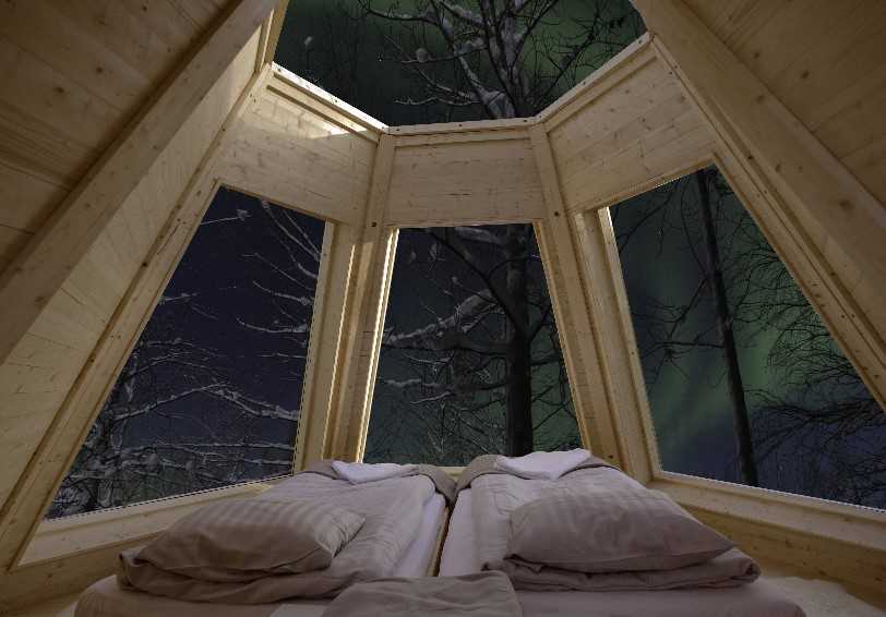 Cone Room, Aurora Safari Camp, Swedish Lapland