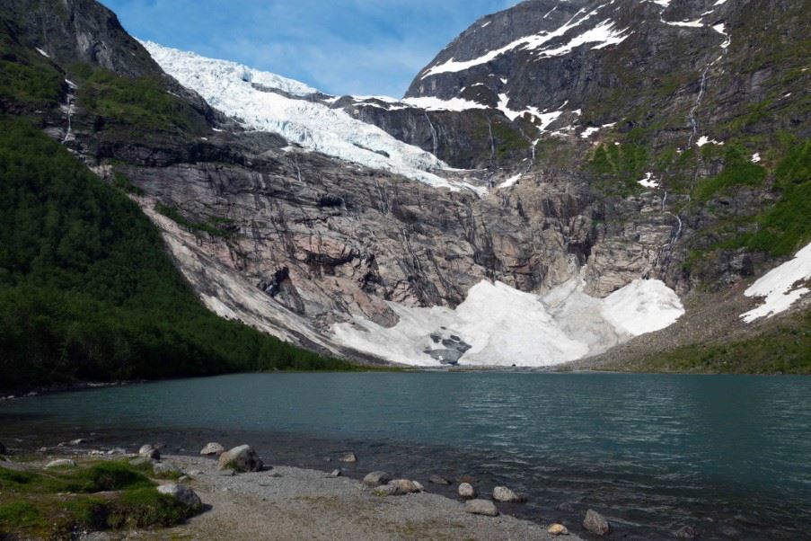 Boyabreen Glacier, The Fjords