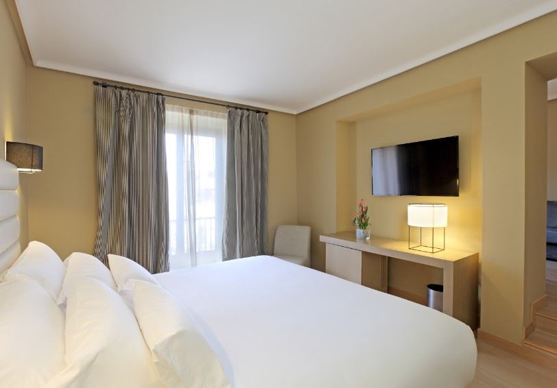Junior suite, Palacio de Oquendo Hotel, Extremadura, Spain