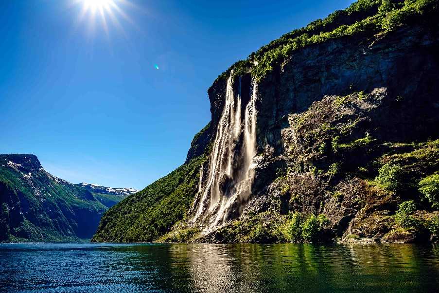 Seven Sisters waterfall, Geirangerfjord