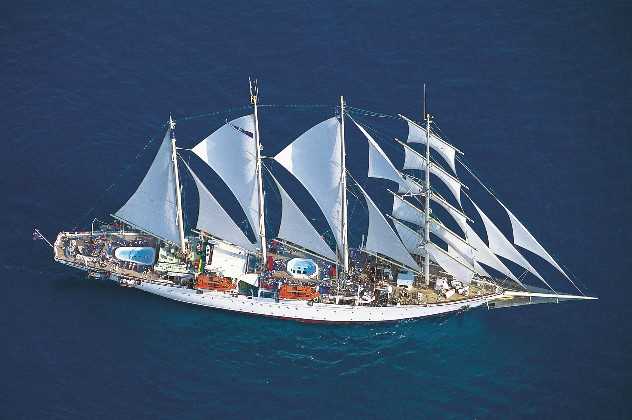 Star Clipper, Star Clippers Cruises in Greece and Central America