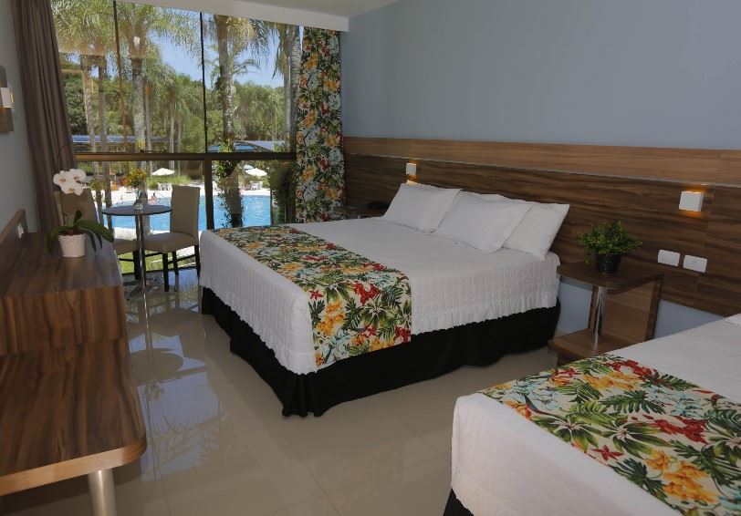 Luxury room, Vivaz Cantaratas Hotel and Resort, Iguacu, Brazil