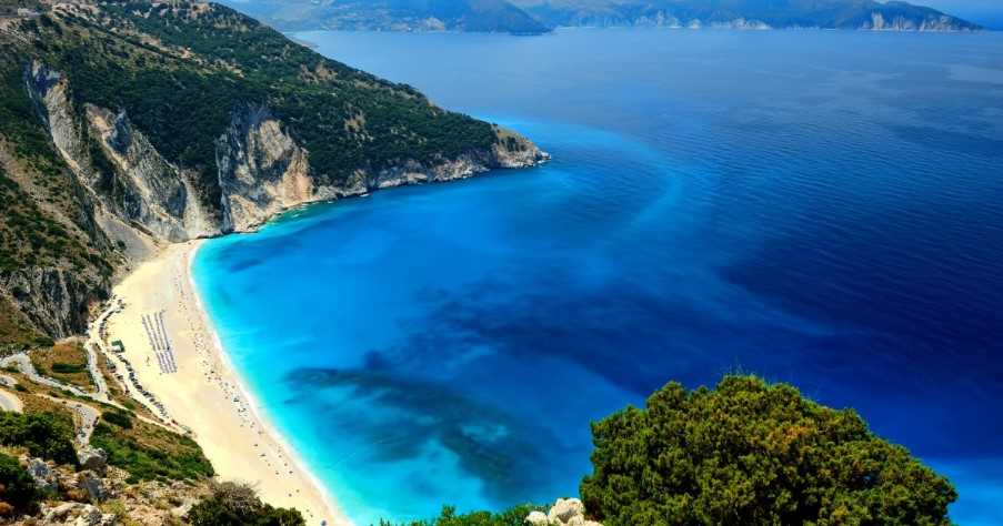 Myrtos Beach