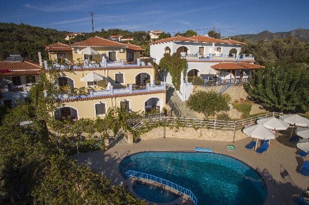 Exterior, Pantheon Apartments, Ormos, Samos, Greece