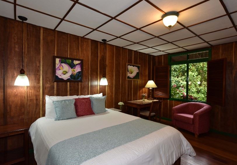 Standard room, El Trogon Lodge, San Gerardo de Dota