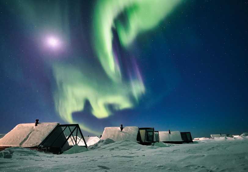 Aurora Glass Igloo, Star Arctic Hotel, Saariselka, Lapland, Finland