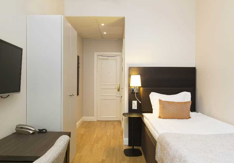 Single room, Elite Hotel Adlon, Stockholm, Sweden