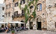 La Cisterna Hotel, San Gimignano, Tuscany, Italy