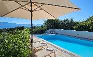 Swimming pool, The Little Olive Press, Kassiopi, North East Corfu, Corfu, Greece