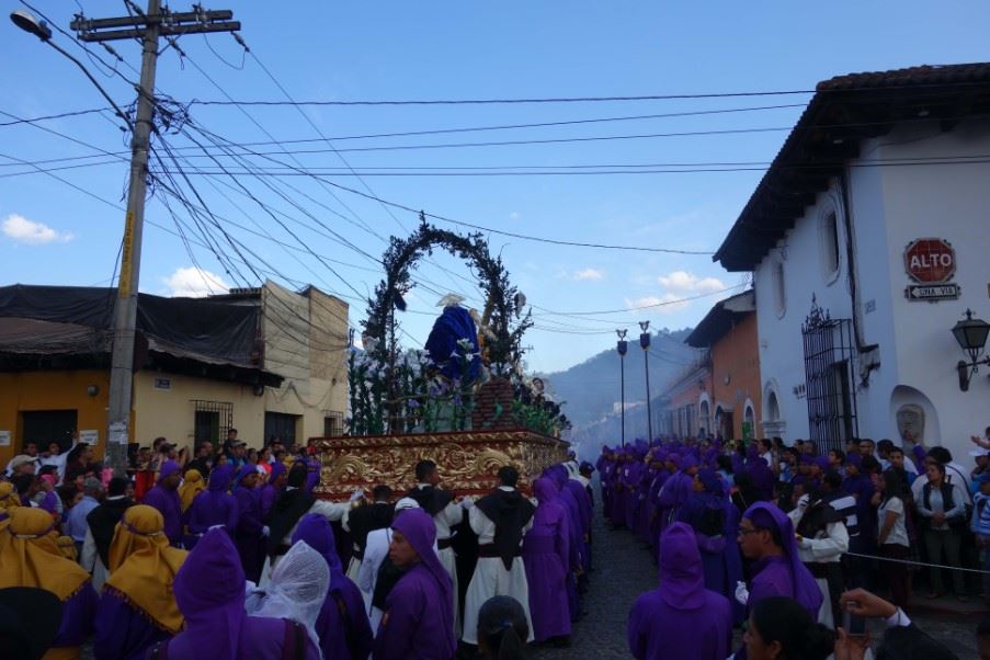 Traditional Floating Boats, Antigua, Guatemala