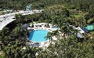 Aerial view of the pool, Vivaz Cataratas Hotel and Resort, Iguacu, Brazil