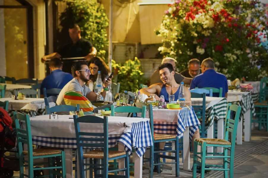 Taverna in Limassol, Cyprus