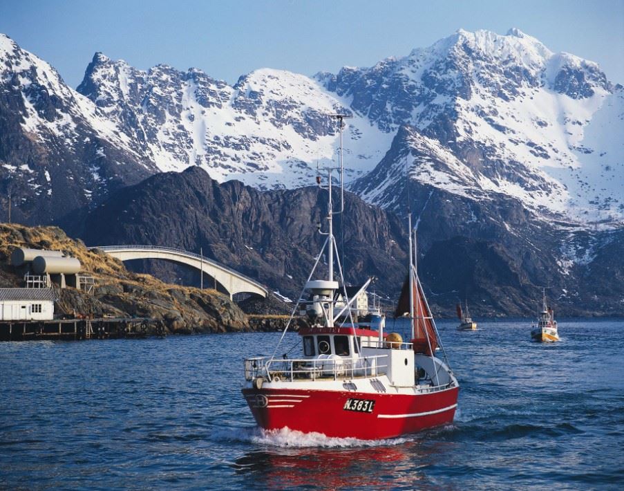 Lofoten fishing boat