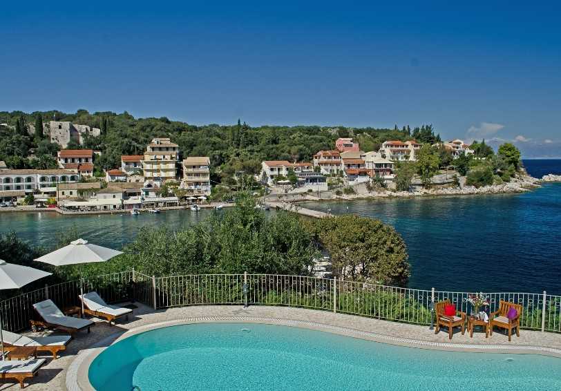 Swimming pool, Villa Afroditi, Kassiopi, Corfu, Greece