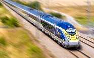 Eurostar train from London