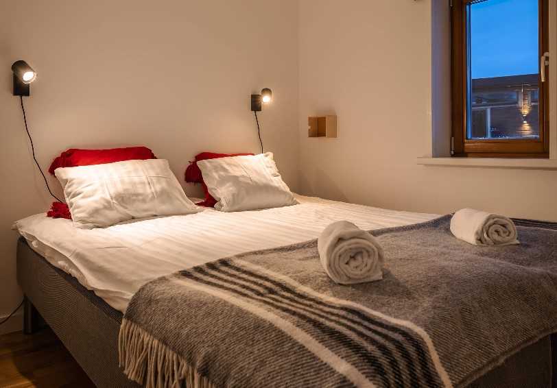 Bedroom, Nordic Lapland Resort, Kalix, Swedish Lapland