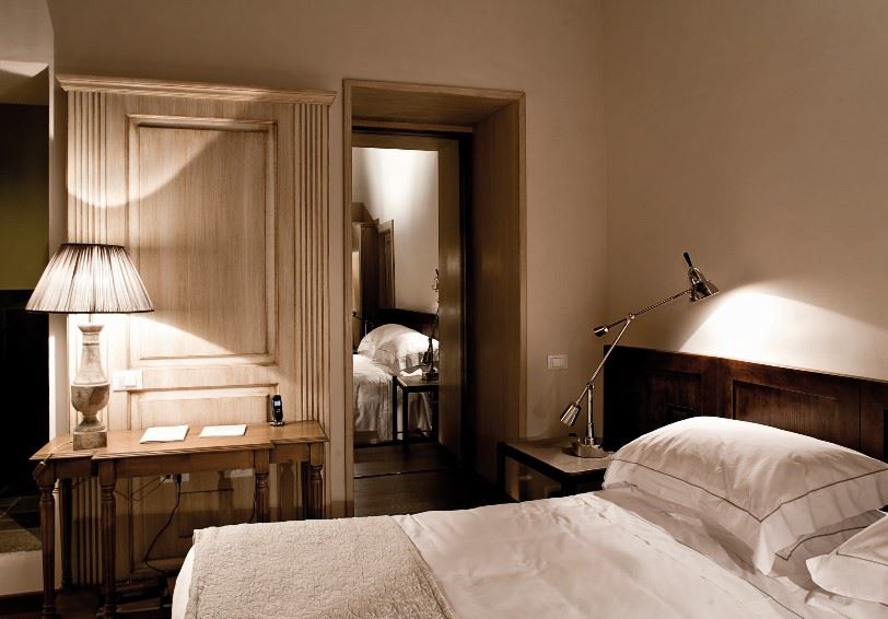 Superior room, Castel Monastero, Castelnuovo Berardenga, Tuscany, Italy