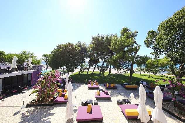 Lavender bar shared with Villa Adriatica Hotel, Biograd na Moru