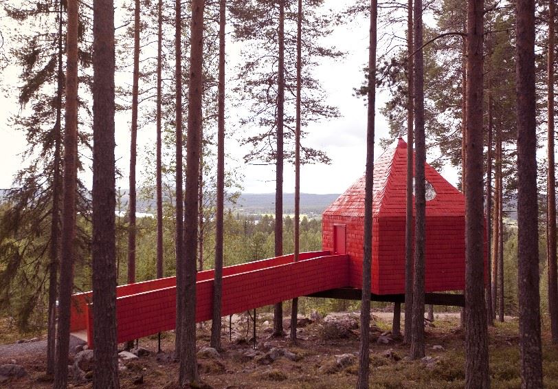 The Blue Cone, Treehotel