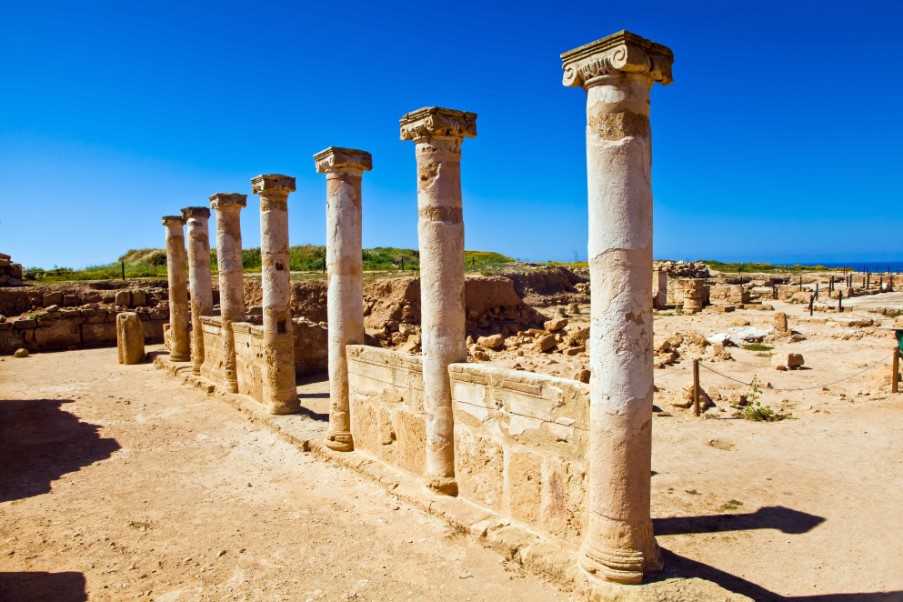 Saranta Kolones Fortress, Paphos