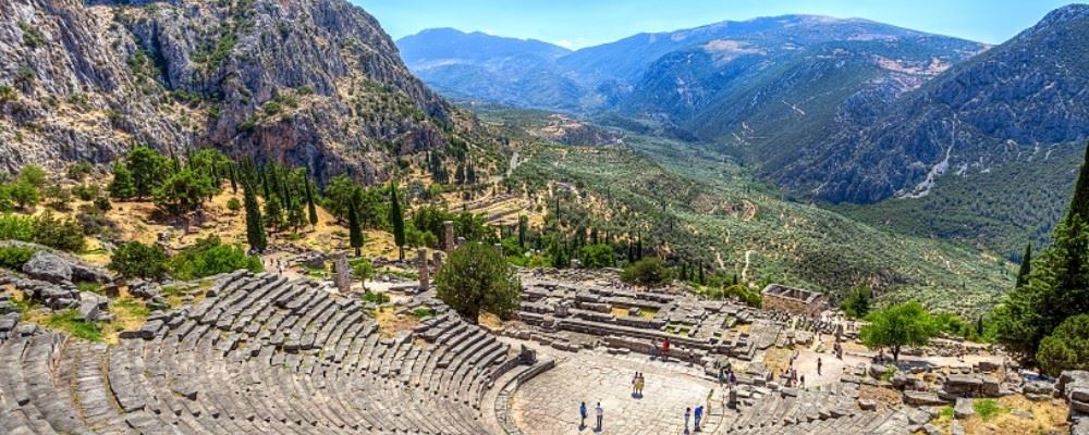 Temple of Apollo, Delphi, Greece