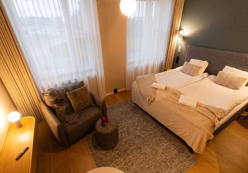 Superior Twin Suite, Postmaster Hotel, Rovaniemi, Lapland, Finland
