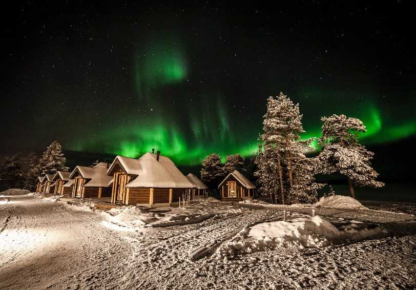 Aurora cabin, Wilderness Hotel Inari, Inari, Finland