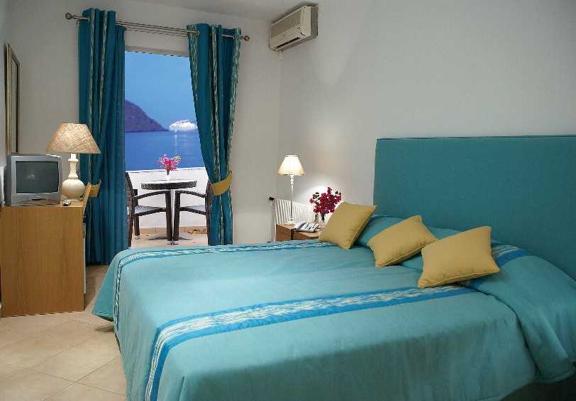 Bedroom, Skala Hotel, Patmos, Greece