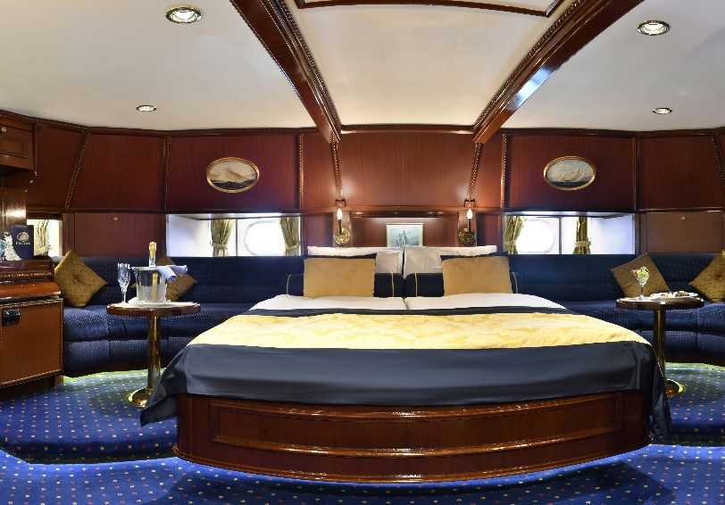 Deluxe outside cabin, Star Clipper and Star Flyer, Star Clipper cruises in Greece and Central America