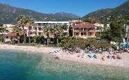 Location of the Palm Trees Hotel, Nidri, Lefkas