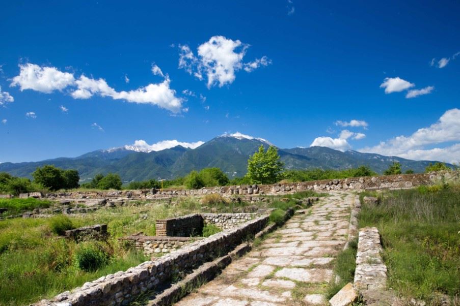 Dion archaeological site, Pieria, Greece