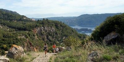 Walking trail, Corfu, Greece